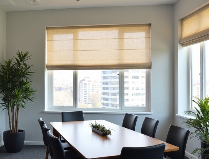 Palmview Roman Blinds Cleaning
